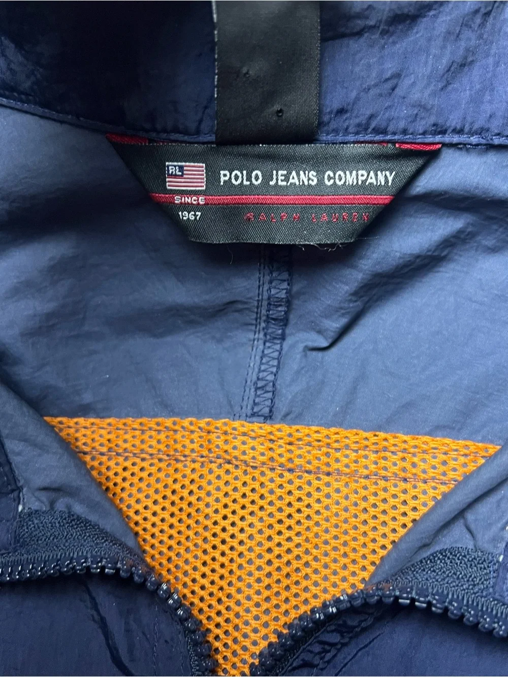 Polo Ralph Lauren crinkled nylon